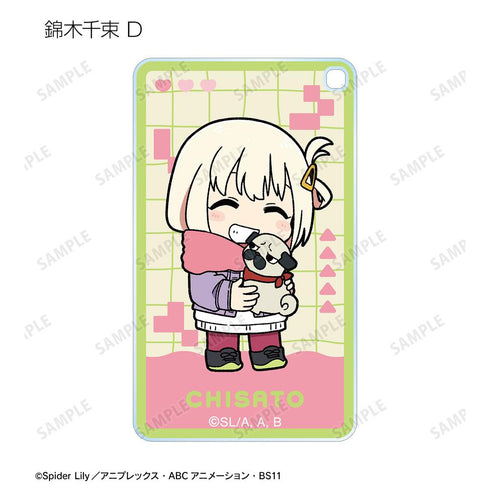 『リコリス・リコイル』描き起こし Art by 荒* ちびキャラ トレーディングスクエアアクリルキーホルダー(単位/BOX)【202504再販】